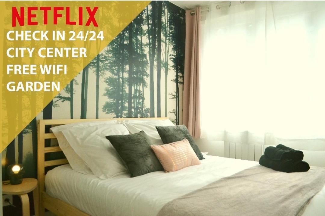 Les Grumes, Centre Ville, Jardin,Self Check-In, Freewifi, Netflix コンピエーニュ エクステリア 写真